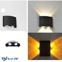 چراغ دیواری دکوراتیو مدل قطاری 4 وات